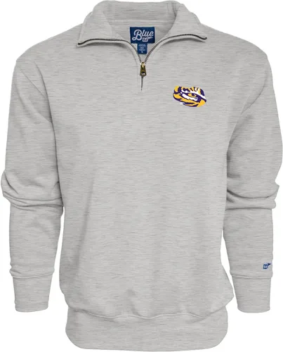 Vista 17 de Blue 84 Sudadera con cremallera de un cuarto para hombre de la NCAA