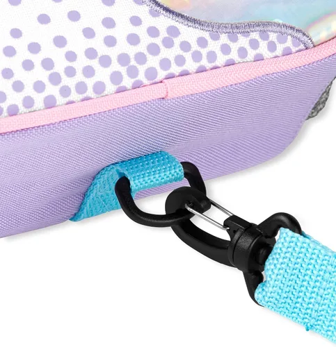 Vista 5 de Skip Hop Mini mochila para bebés niños y niñas, Narwhal, paquete de 3