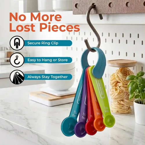 Vista 7 de Farberware Professional Kitchen Measuring Spoons - Set of 5