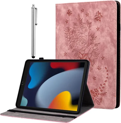Vista 32 de Funda para iPad Air 3ª Generación 2019/iPad Pro 10.5 Pulgadas 2017, Cubierta de Cuero PU Plegable Multi-Ángulo con Auto Despertar/Dormir y Soporte