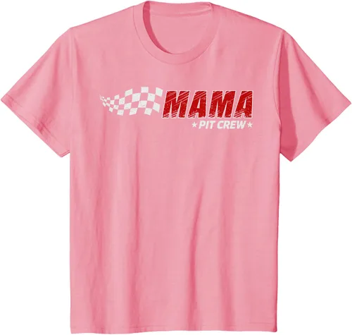 Vista 61 de Mama Pit Crew Race Car Birthday Family Matching Pit Crew Camiseta