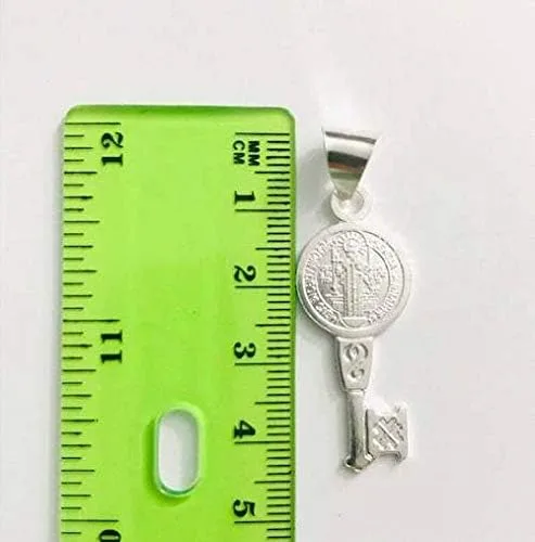 Vista 4 de P63 - Llave de plata de ley 925
