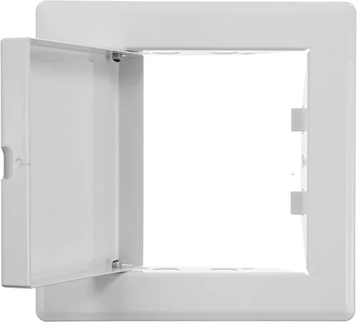 Vista 8 de Repa Market Panel de Acceso de 4 x 4 Pulgadas para Paneles de Yeso/Cubierta de Orificio de Pared de Acero con Recubrimiento en Polvo Blanco/Panel