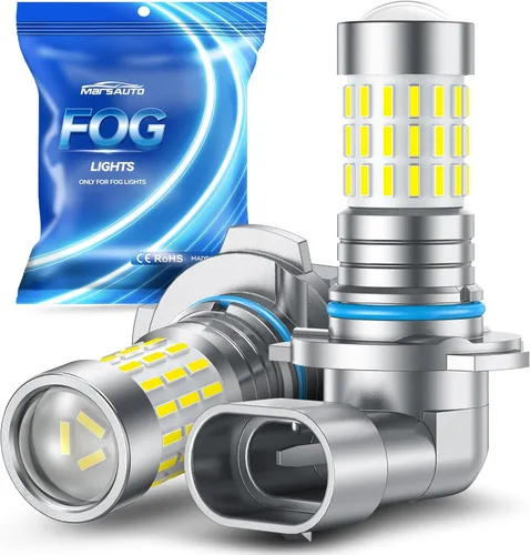 Vista 18 de Marsauto Focos LED de reversa mejorados 3157 3156, luz trasera de estacionamiento, DRL, luz de freno con proyector para reemplazo de focos 3047 3457