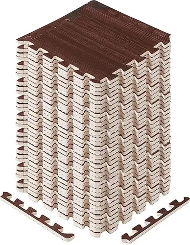 Vista 16 de Yes4All Alfombrillas Entrelazadas de EVA, Baldosas de Suelo tipo Rompecabezas, Acolchado de Suelo de Espuma con Borde para Muebles, Espacio