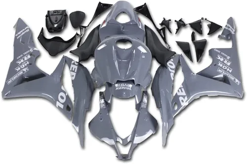 Vista 16 de Carenado negro brillante para Honda 2007 2008 CBR600RR CBR 600RR nueva inyección ABS plásticos cuerpo kit cuerpo trabajo 07 08