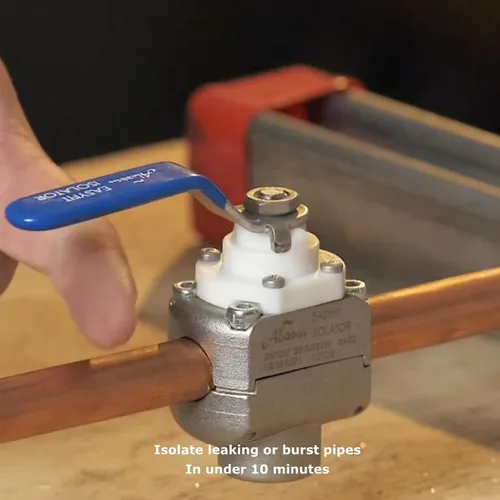 Vista 4 de Válvula Easyfit Isolator de 1/2", kit completo
