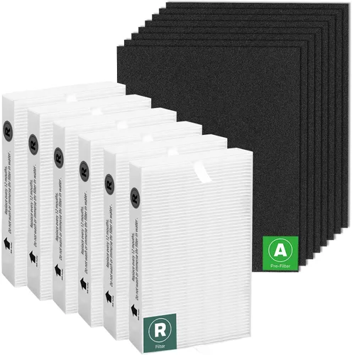 Vista 8 de Filtros de repuesto HPA300 para purificadores de aire Honeywell Serie HPA300, HPA300, HPA304, HPA3300, HPA5300, HPA5350, HPA8350, Parte HRF-R3, 3