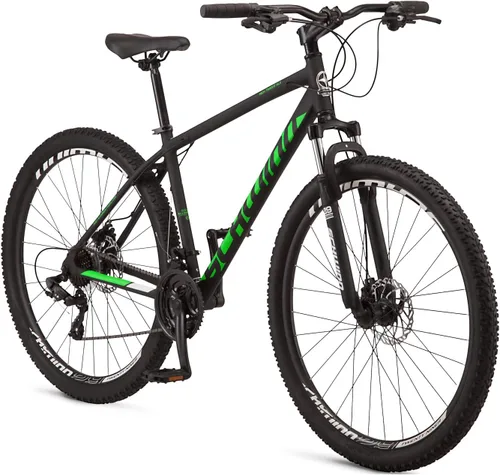 Vista 12 de Schwinn High Timber - Bicicleta de montaña para jóvenes y adultos hombres mujeres niños niñas, ruedas de 24 a 29 pulgadas, 7 o 21 velocidades