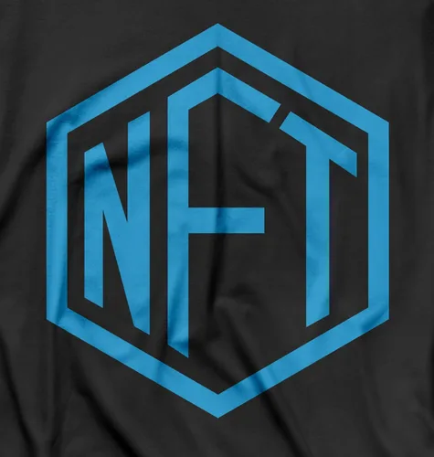 Vista 2 de Official NFT Logo T-Shirt - Non-Fungible Token