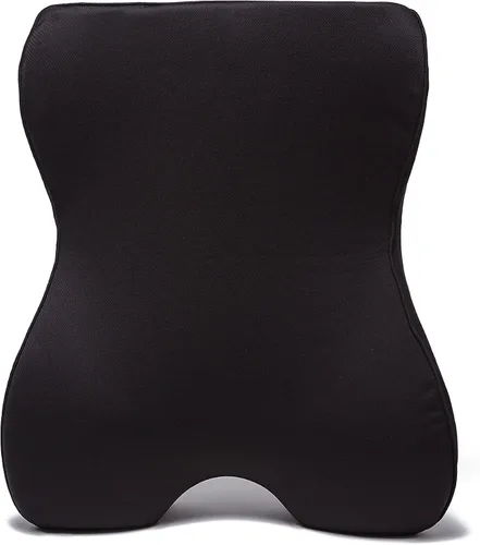 Vista 10 de Castle Squire Firm - Respaldo de espuma viscoelástica para la parte inferior de la espalda, almohada de apoyo lumbar con relleno de espuma densa