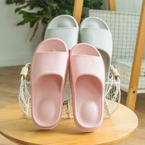 Vista 5 de Pantuflas de baño de espuma de masaje antideslizantes para hombre y mujer