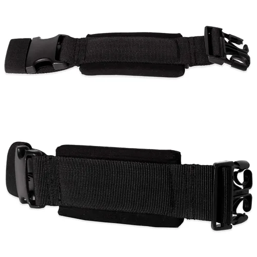 Vista 2 de LÍLLÉbaby 6 en 1 - Cinturón de cintura con hebilla de extensión, color negro