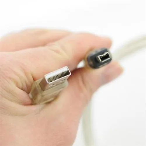 Vista 6 de xiwai USB macho a Firewire IEEE 1394 4 Pin macho iLink Cable adaptador para DCR-TRV75E DV 39.4 in