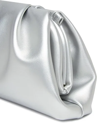Vista 5 de Bolsos de mano de cuero PU suave para mujer Bolso de noche elegante y lujoso formal