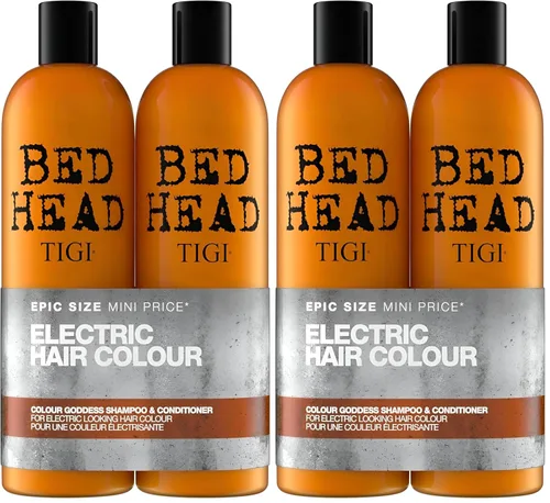 Vista 9 de Tigi Bed Head. Champú y acondicionador Colour Goddess 2 x 750 mililitros.