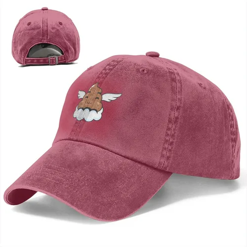Vista 4 de MULIHU Cute Angel Poo Baseball Cap for Men Women Hats Cotton Trucker Caps Adjustable Dad Hat