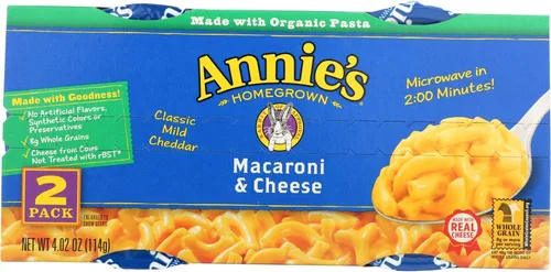Vista 10 de Annie's Pasta con forma de conejito Macarrones con Queso