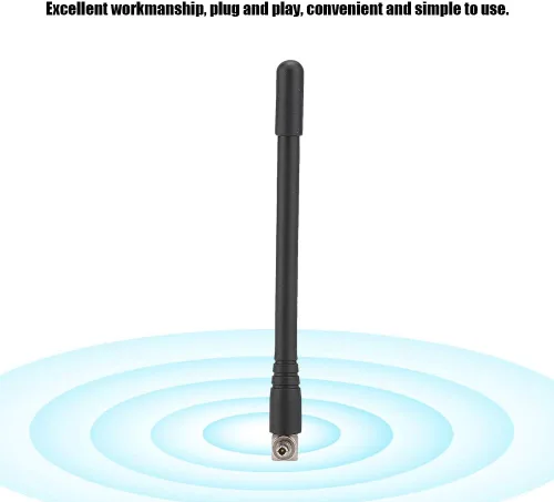 Vista 5 de 2 conectores CRC9 3DBi 4G LTE antena apta para E3372 E8372 E353 E367 E3131 E122 E8278, conector CRC9 y recepción, 4G estable