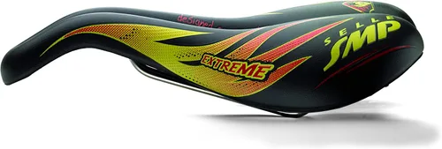 Vista 2 de Selle SMP TRK - Sillín medio extremo, negro/amarillo/rojo
