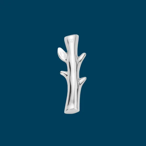 Vista 7 de Mezuzah Nambé Tree of Life - Estuche de aleación de 5 pulgadas con diseño de árbol simbólico, acento contemporáneo y atemporal de Judaica