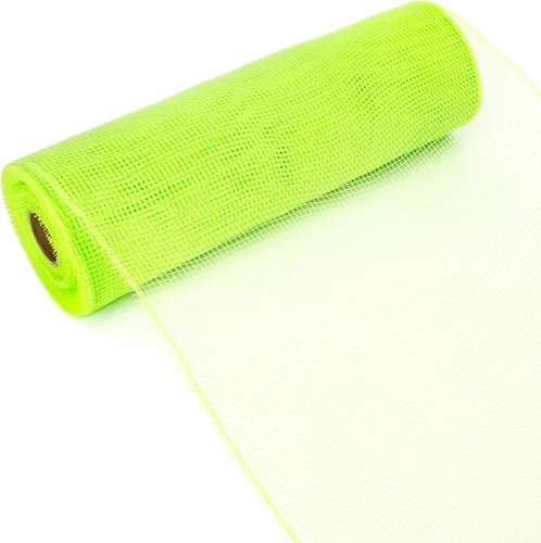 Vista 18 de Ribbli Cinta de malla beige, 10 pulgadas x 30 pies (10 yardas), uso para guirnaldas de corona de Pascua y decoración de otoño (no metálica)
