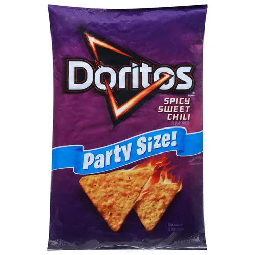 Vista 12 de Doritos Chips de tortilla saborizados, nacho picante, 42 onzas (paquete de 4)