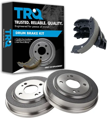 Vista 52 de Kit de tambor y zapata de freno trasero TRQ Compatible con Colorado Canyon i-280 i-290 i-350 Pickup