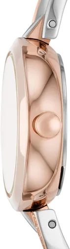 Vista 2 de DKNY Reloj de vestir inspirado en joyas de acero inoxidable Crosswalk para mujer
