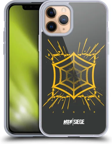 Vista 11 de Head Case Designs Funda de gel con licencia oficial de Tom Clancy's Rainbow Six Siege Bandit Icons [protección de grado militar] compatible