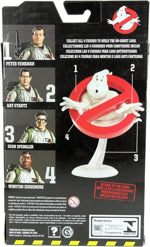 Vista 4 de Mattel, Ghostbusters, Figura de Acción de Ray Stantz, 6 pulgadas