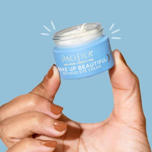 Vista 9 de Pacifica Beauty Wake Up Beautiful - Juego de crema retinoide para ojos y crema retinoide durante la noche, cuidado de la piel, hidratante, crema