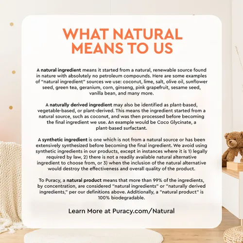 Vista 6 de Puracy Loción orgánica para bebé, hidratante orgánico para eczema para bebés y recién nacidos, loción corporal natural para niños para pieles