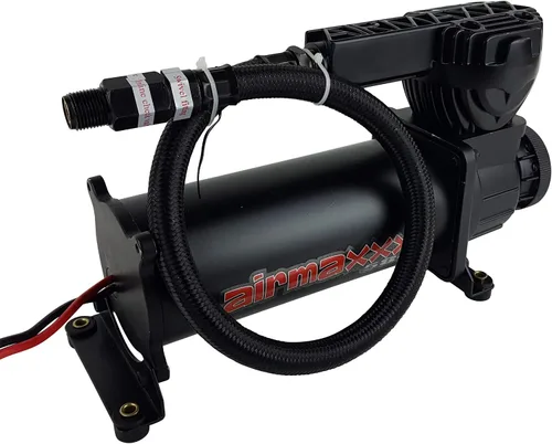 Vista 6 de Kit de compresor de aire negro 580 - Interruptor de 120/150 PSI, manguera líder y relé
