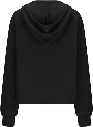 Vista 3 de Ceboyel Sudaderas con capucha de gran tamaño para mujer, sudadera de moda con cremallera de 14, camisa de manga larga, Y2K, ropa de moda de otoño
