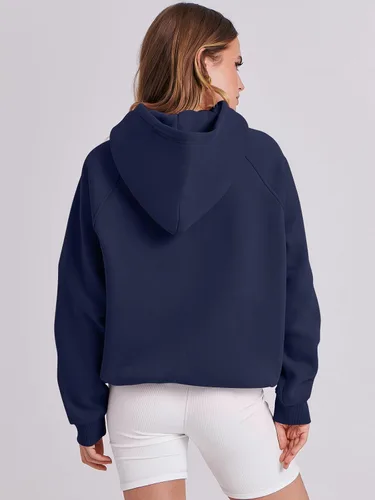 Vista 128 de ANRABESS - Sudaderas con capucha para mujer, sobre talla, de vellón de manga larga, modelo de 2024, para otoño