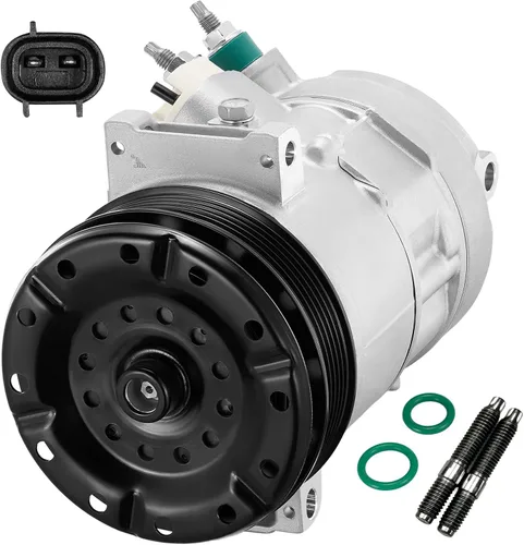 Vista 10 de BDFHYK 58553 Compresor de aire acondicionado con embrague compatible con Dodge 1994 1995 Dakota Ram 1500 2500 3500, reemplaza 2004359, 271300, 4359