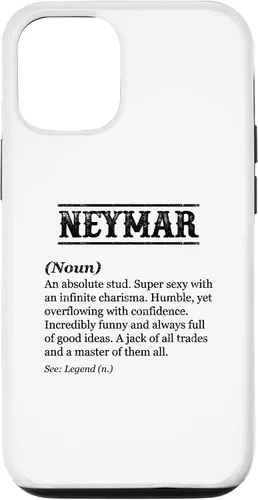 Vista 28 de Neymar - Definición de nombre Frase divertida - Funda personalizada para iPhone 17 para hombre