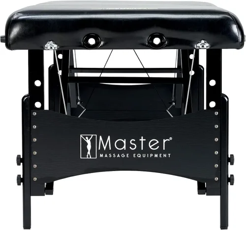 Vista 4 de Mesa de masaje portátil Galaxy Therma Top Master de 30" Pacakge Beauty Bed Built Black