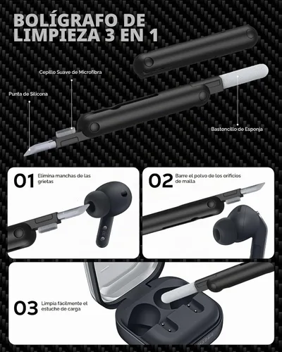 Vista 8 de MoKo Secure Lock - Carcasa para Samsung Galaxy Buds 4 Pro/4 (2026), color negro