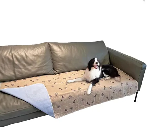 Vista 7 de Peepeego Paquete de 2 Almohadillas para Perros de 36x36 Lavables y Peine para Perros Gratis, Almohadillas Reutilizables para Cachorros con Absorción