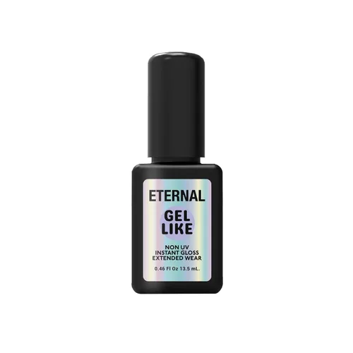 Vista 17 de Eternal Capa superior de secado rápido Sellador de esmalte de uñas de alto brillo de secado rápido, acabado transparente resistente a las manchas