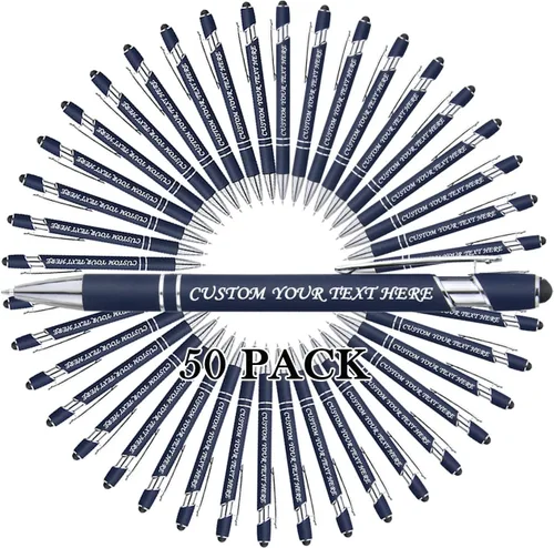 Vista 111 de VectWaby - Bolígrafos personalizados a granel, bolígrafo grabado con nombre, logotipo, lápiz capacitivo para pantallas táctiles, a granel