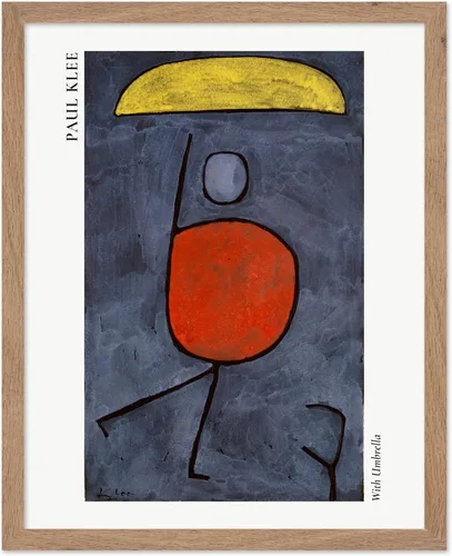 Vista 64 de Poster Master Póster vintage de Paul Klee – Impresión retro de cómicos – Arte de dibujo – Arte abstracto – Regalo para hombres y mujeres – Estilo-09