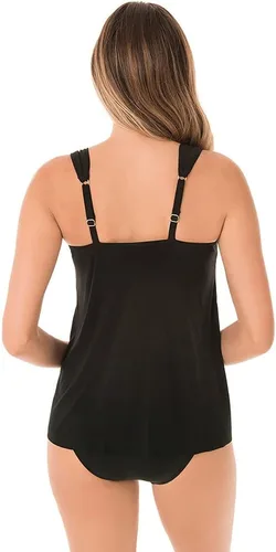 Vista 3 de Miraclesuit Traje de baño para mujer DD-Cup Razzle Dazzle Dazzle Underwire Bra Tankini Top Separado