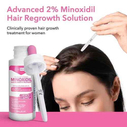 Vista 7 de Liquid Minoxidil Mujeres 2% por ciento – Solución tópica