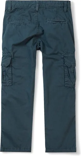 Vista 2 de OCHENTA Pantalones cortos cargo casuales para niños, pequeños y grandes, con múltiples bolsillos, pantalones militares de camuflaje militar