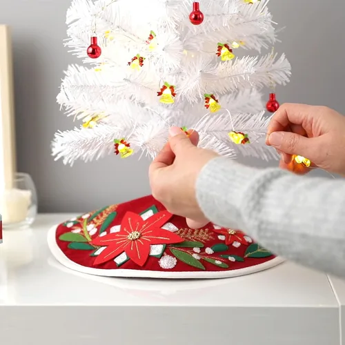 Vista 4 de Hallmark Keepsake 2021, campanas decorativas de 30 luces de Navidad, 9.5 pies
