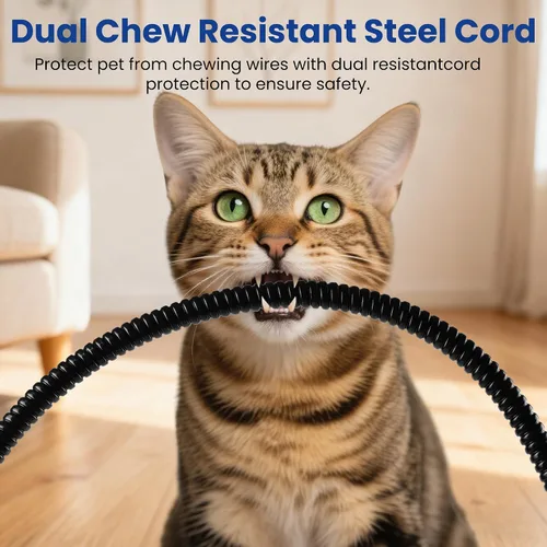 Vista 8 de MARUNDA Cama climatizada para gatos para exteriores, cama para mascotas 100% impermeable con termostato automático doble integrado, cama climatizada