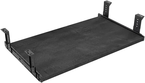 Vista 19 de FRMSAET Accesorios para Muebles Productos de Oficina Conjuntos de Hardware 20/24/30 pulgadas Bandeja para Teclado Soporte de Madera para Debajo
